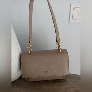 ELOISE SATCHEL [SIGNET] - LIGHT MUD GRAY